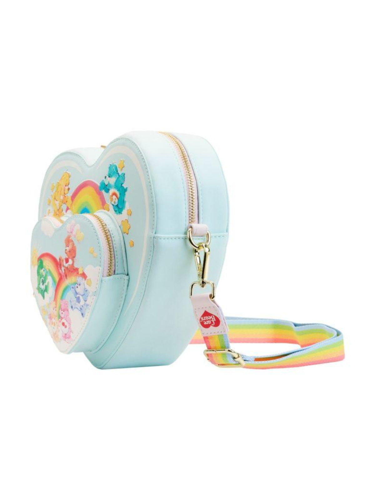 Sac en bandoulière Cloud party les bisounours LOUNGEFLY