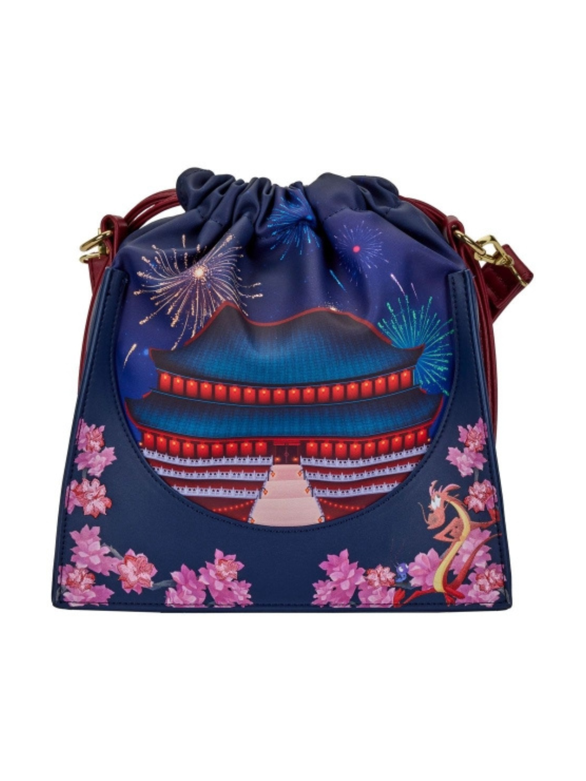 Sac en bandouliere castle cinch Mulan LOUNGEFLY
