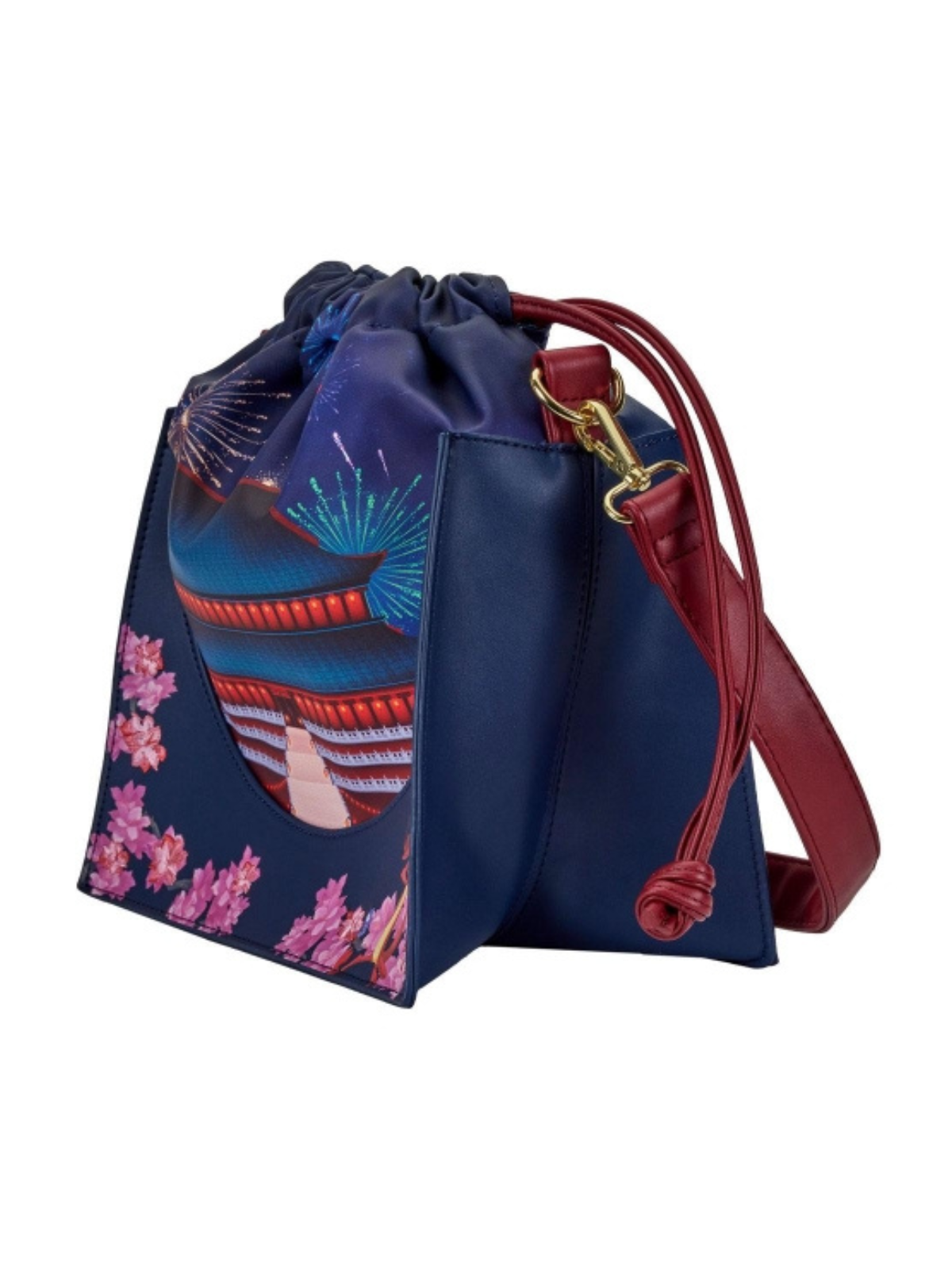 Sac en bandouliere castle cinch Mulan LOUNGEFLY