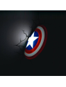 Lampe 3D CAPTAIN AMERICA SHIELD MARVEL