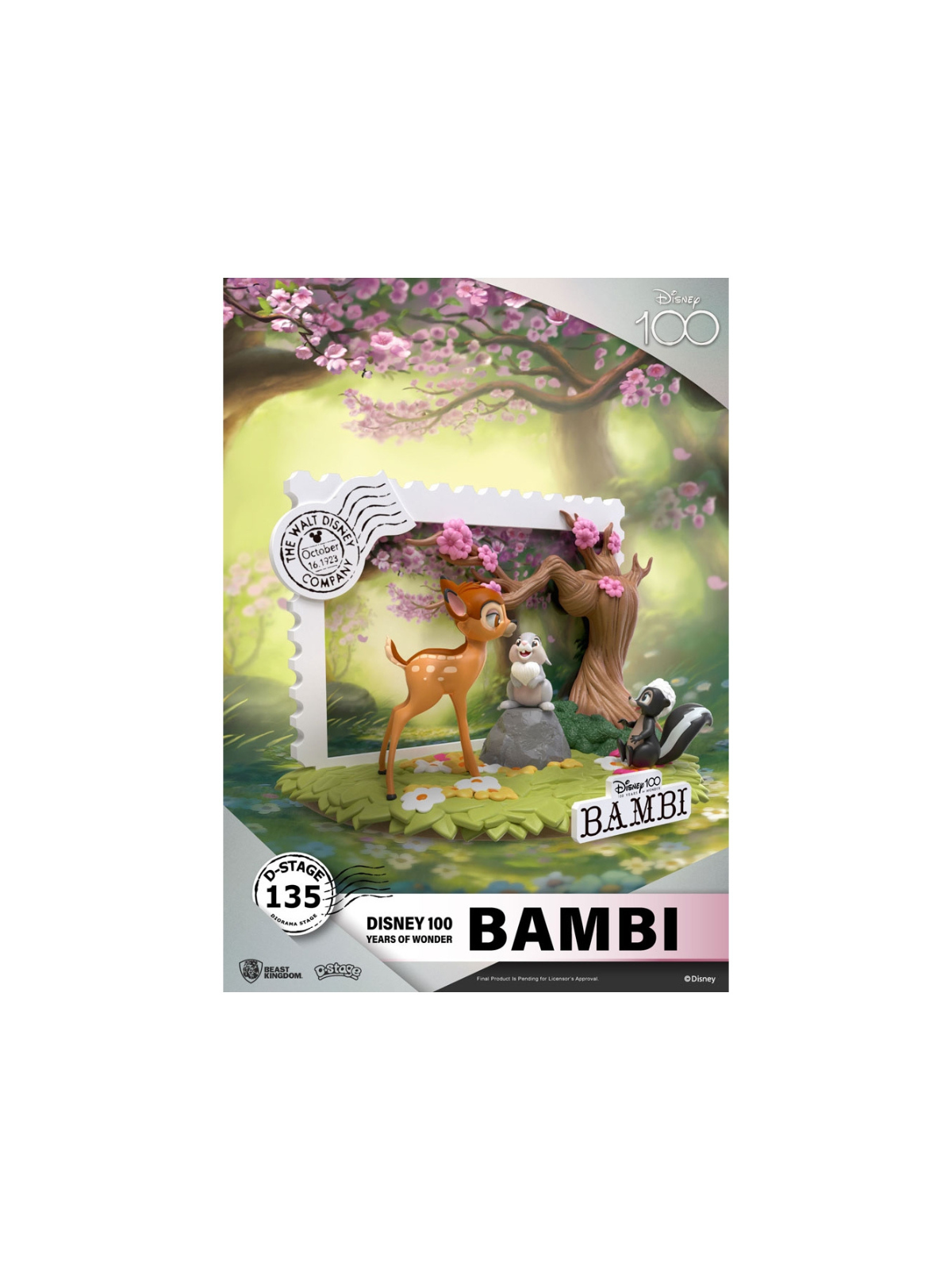 Figurine Bambi D-Stage 100eme Anniv Disney