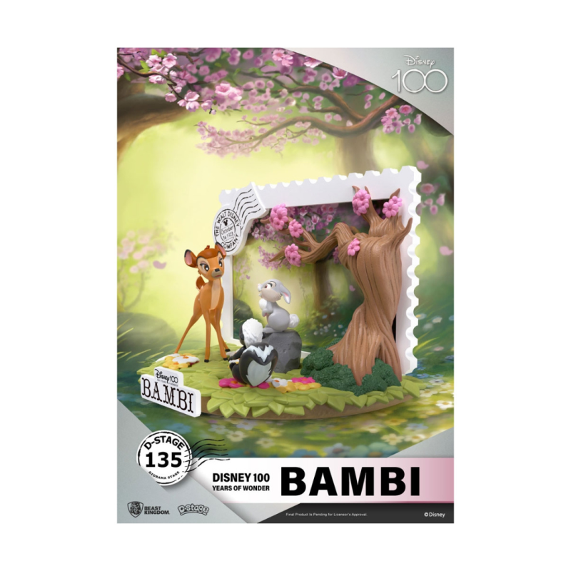 Figurine Bambi D-Stage 100eme Anniv Disney