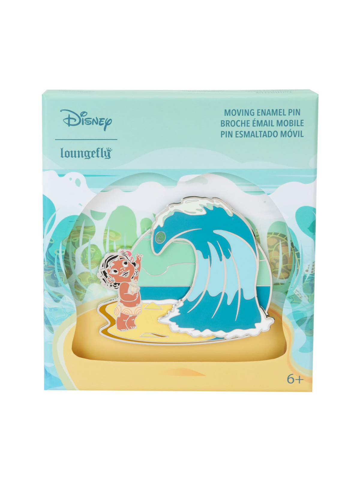 Pin's Moana Ocean Waves Vaiana Loungefly