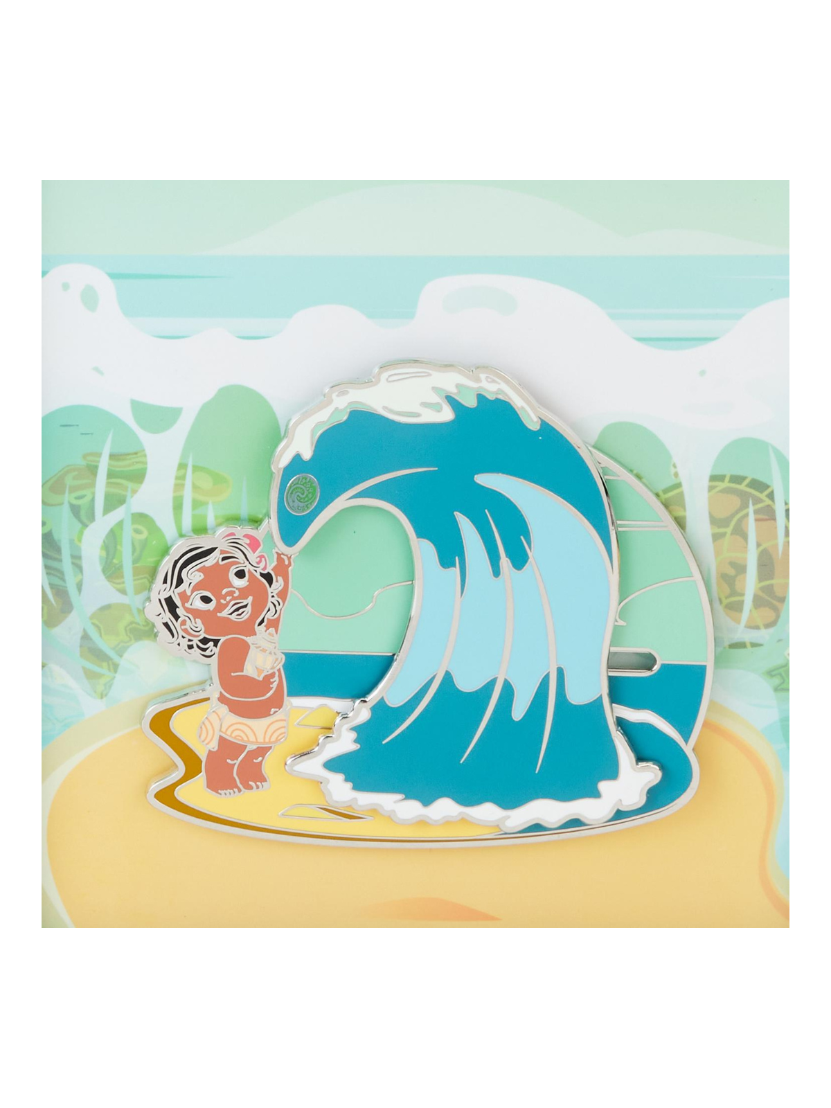 Pin's Moana Ocean Waves Vaiana Loungefly