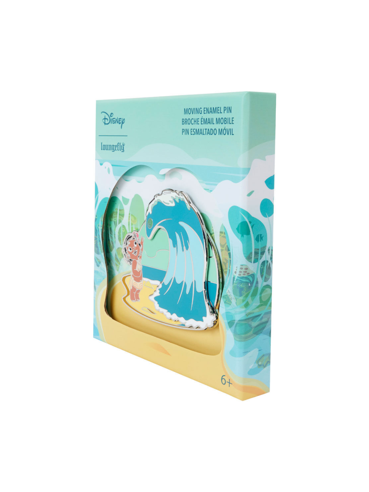 Pin's Moana Ocean Waves Vaiana Loungefly