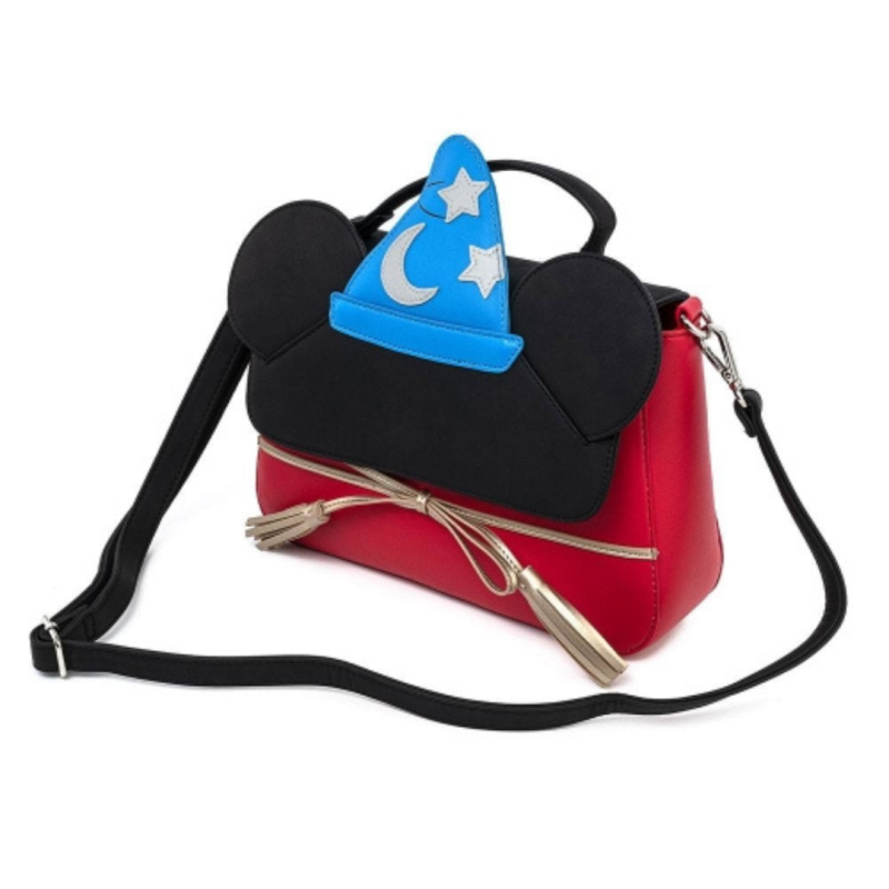 Sac bandoulière Fantasia sorceror Mickey Cosplay LOUNGEFLY