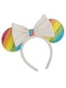 Ears sequins rainbow Minnie LOUNGEFLY