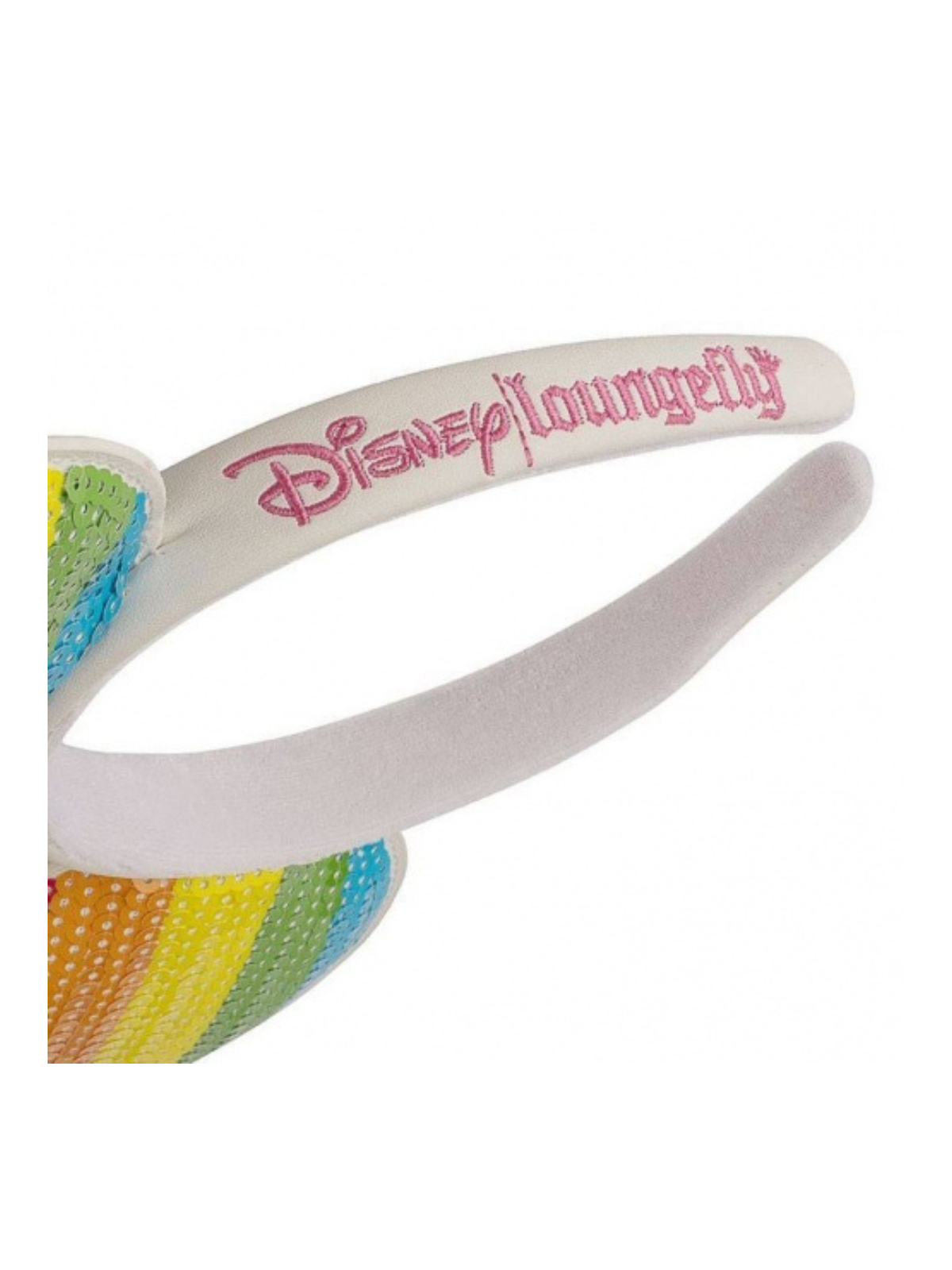 Ears sequins rainbow Minnie LOUNGEFLY
