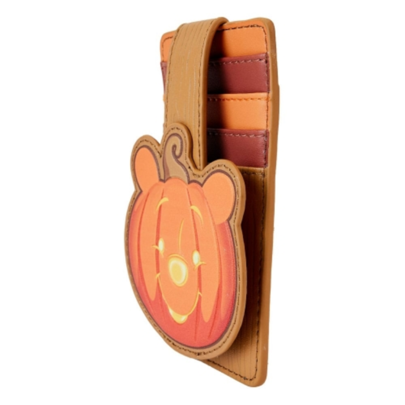 Porte Carte Winnie l'ourson citrouille Disney LOUNGEFLY