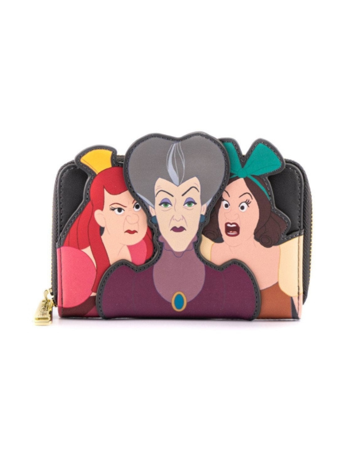 Porte-monnaie villains scene evil Stepmother and Stepsisters LOUNGEFLY