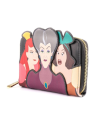 Porte-monnaie villains scene evil Stepmother and Stepsisters LOUNGEFLY