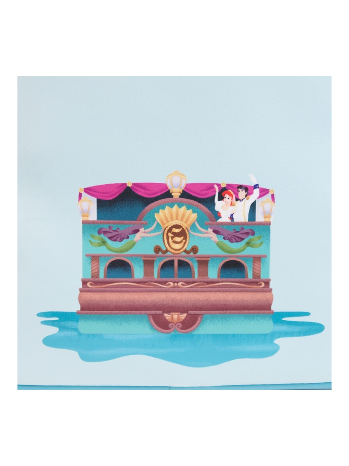 Sac à dos tritons la petite sirene disney LOUNGEFLY