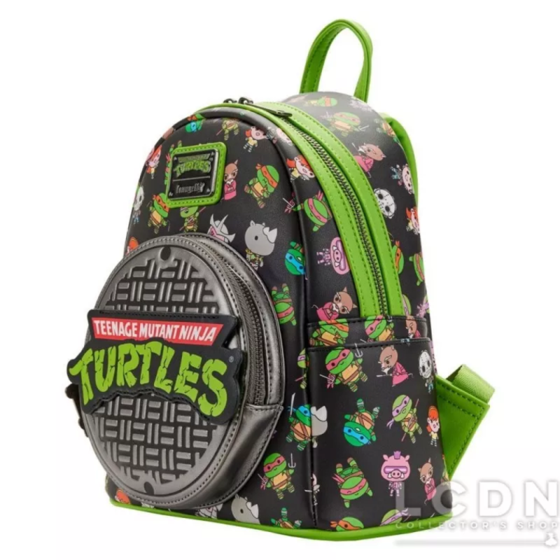 Sac à dos sewer cap tortues ninja LOUNGEFLY