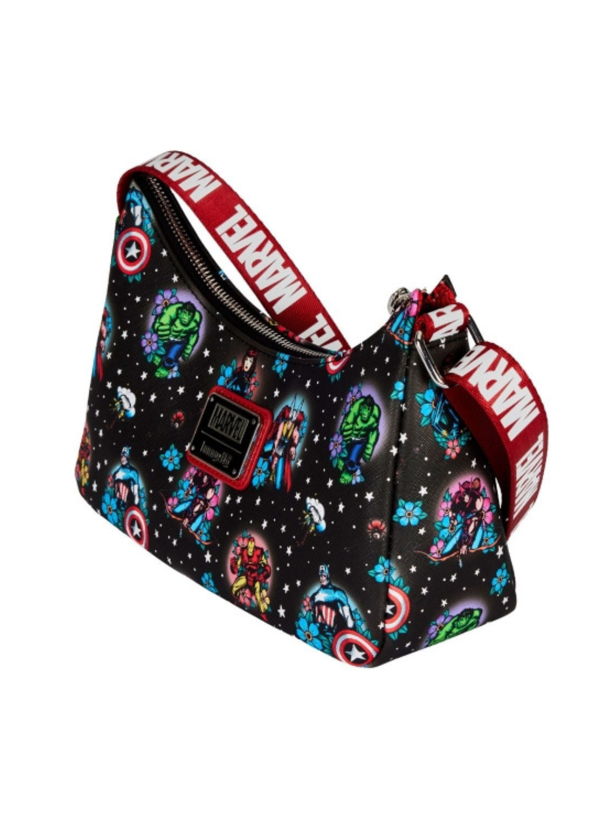 Sac bandoulière tattoo Avengers LOUNGEFLY