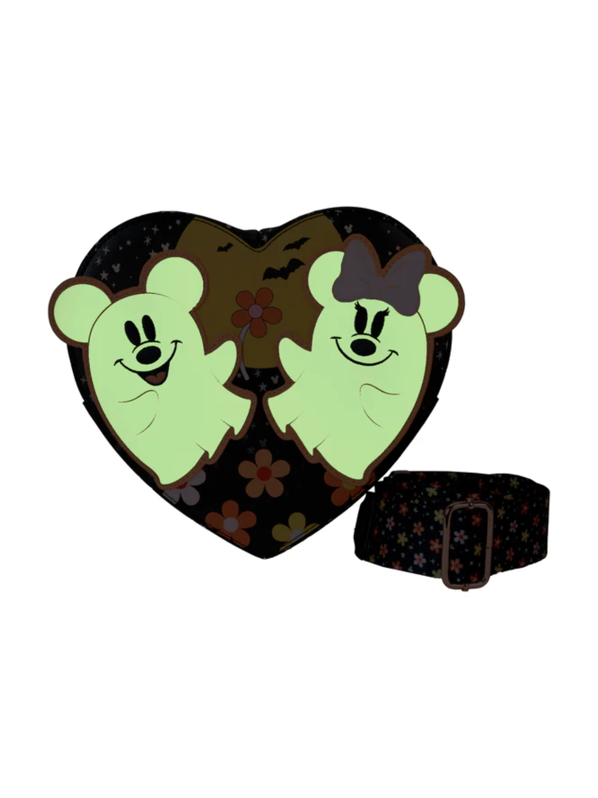 Sac bandoulière Halloween Mickey & ses amis LOUNGEFLY