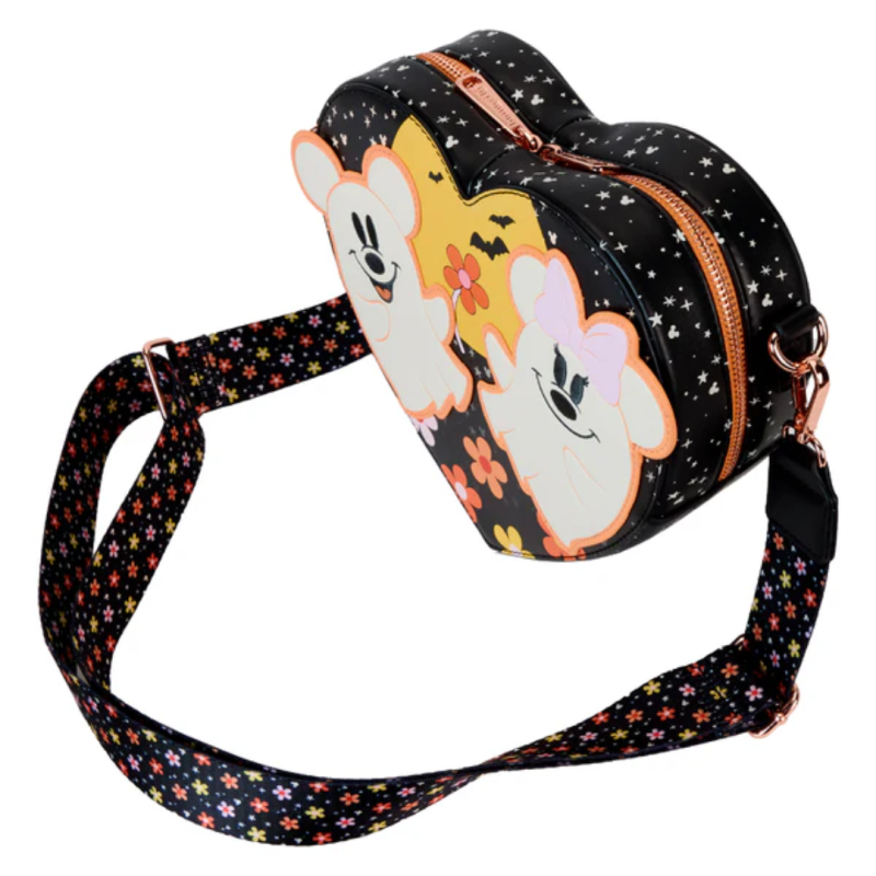 Sac bandoulière Halloween Mickey & ses amis LOUNGEFLY