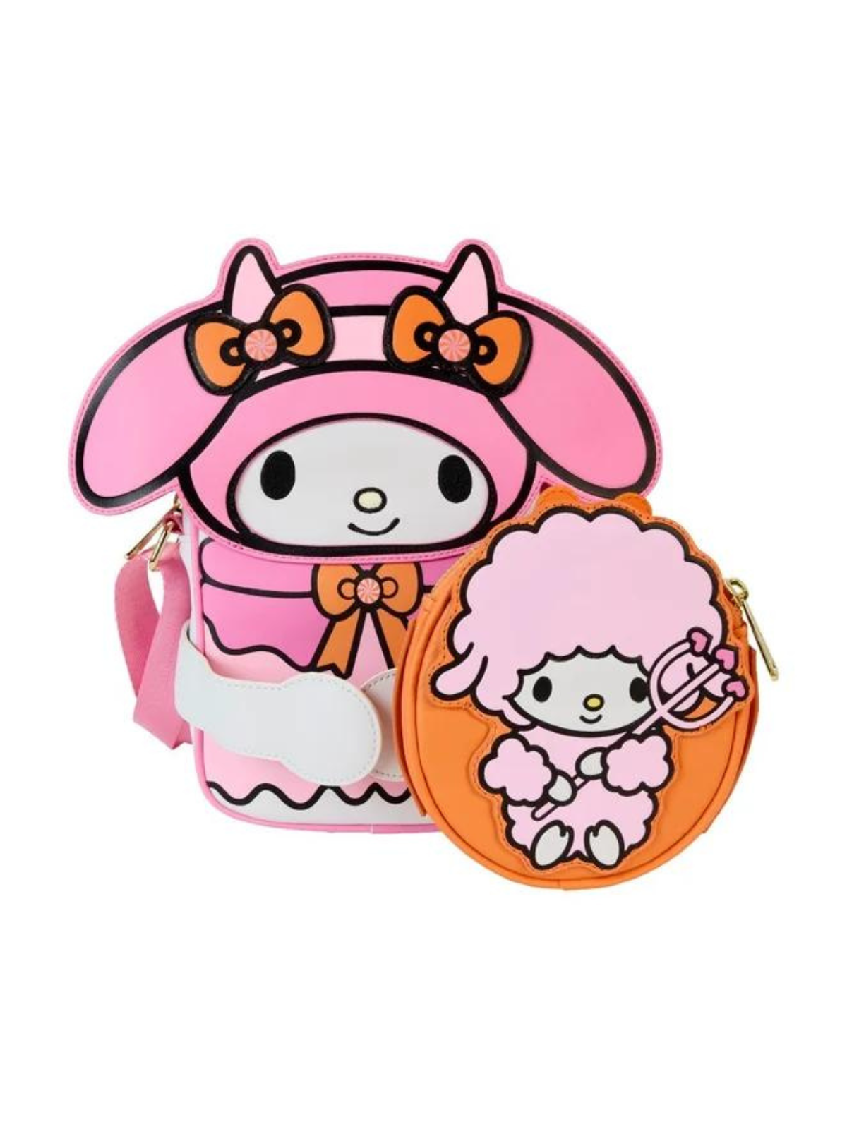Sac bandoulière My mélodi devil Sanrio LOUNGEFLY