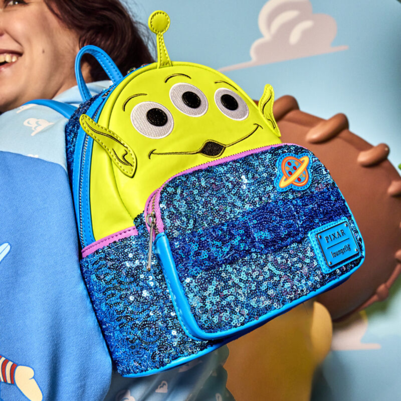 Sac à dos Exclusive Alien Sequin Cosplay Toy Story Mini LOUNGEFLY