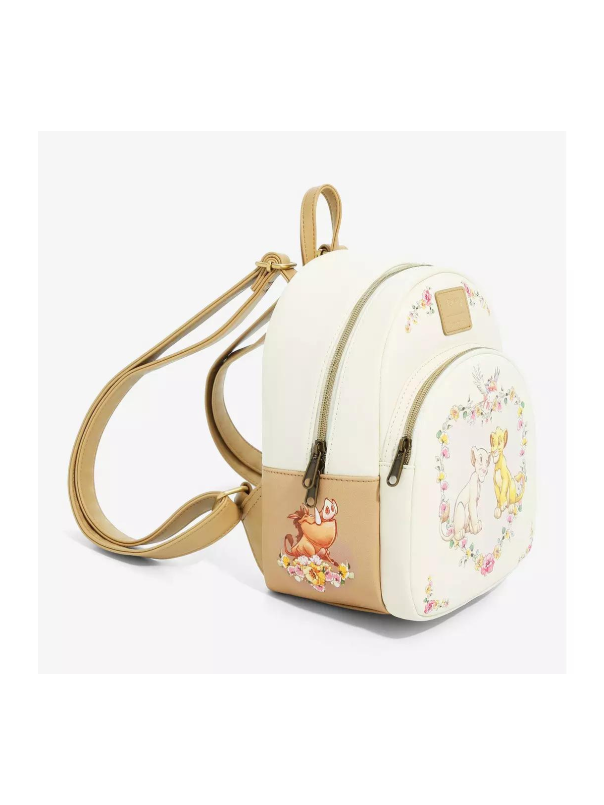 Sac à dos young Simba & Nala heart Le roi lion LOUNGEFLY