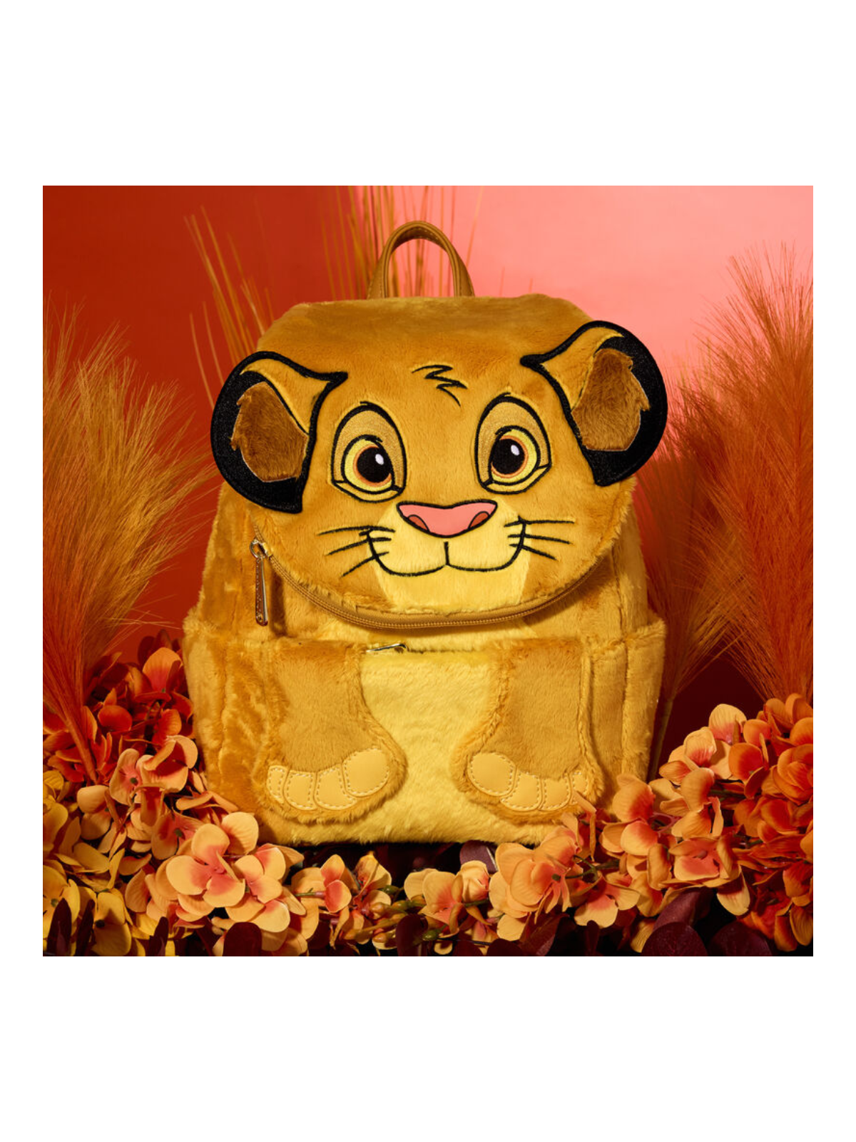 Sac à dos simba plush exclusive 30 ans le roi lion LOUNGEFLY