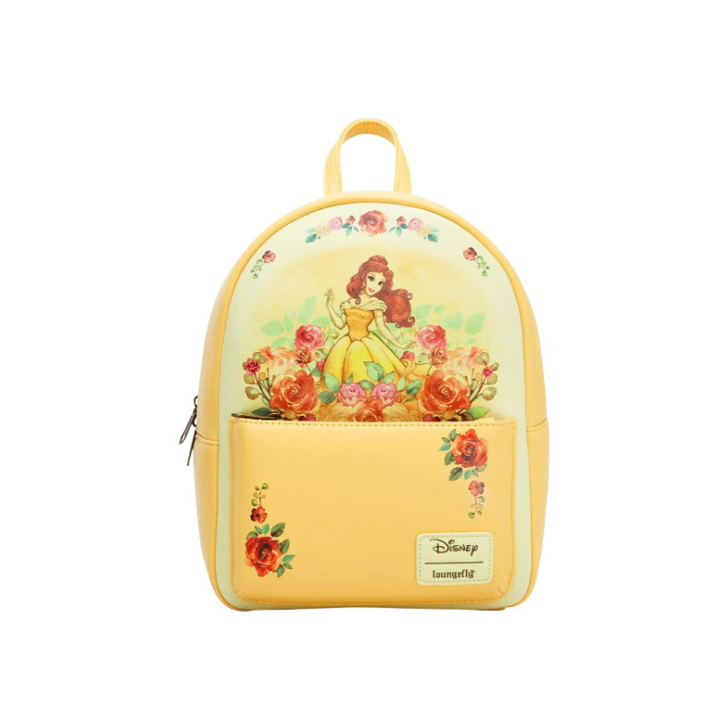 Sac à dos Belle roses La belle et la bête LOUNGEFLY