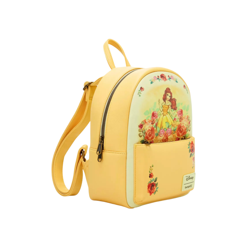 Sac à dos Belle roses La belle et la bête LOUNGEFLY