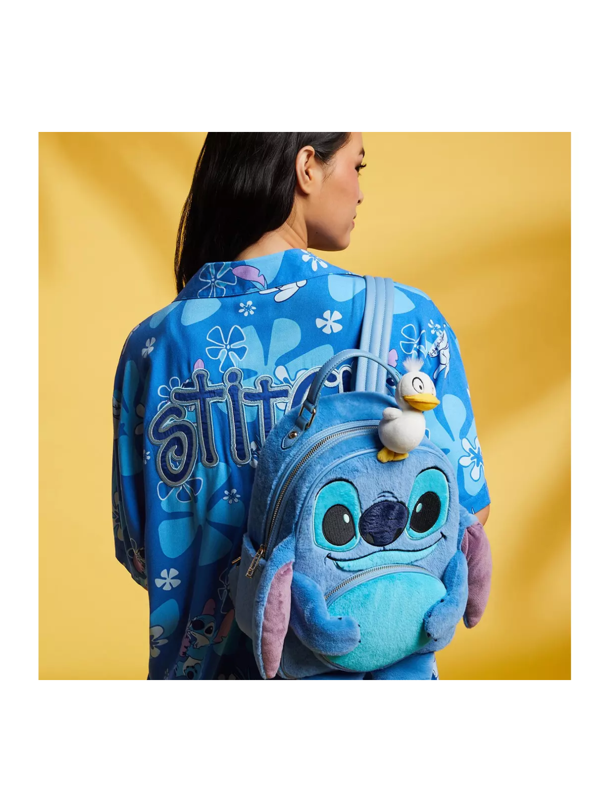 Sac à dos ducking plush lilo et stitch