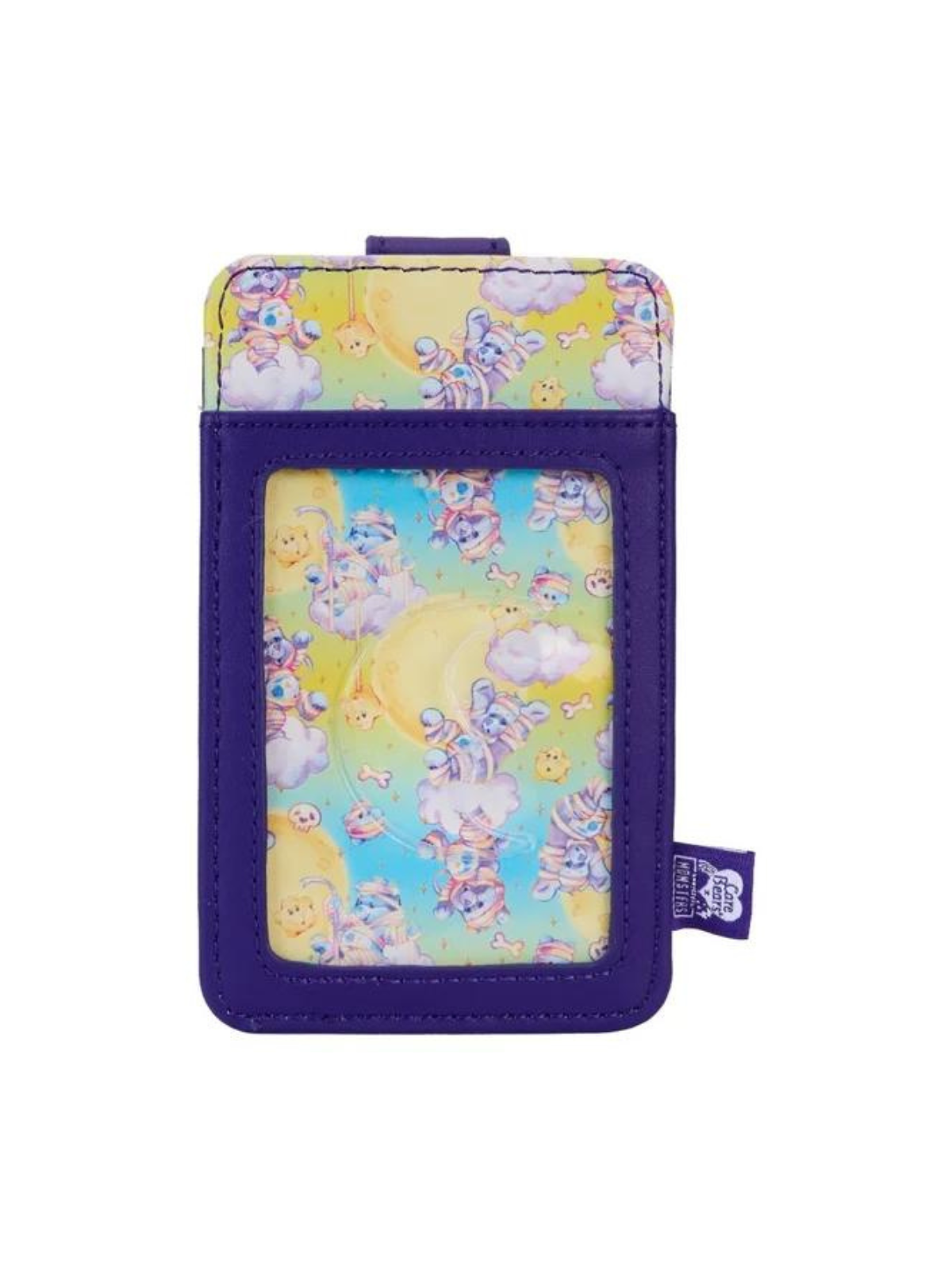 Porte cartes Carebears X Universal monsters Bisounours Mummy LOUNGEFLY