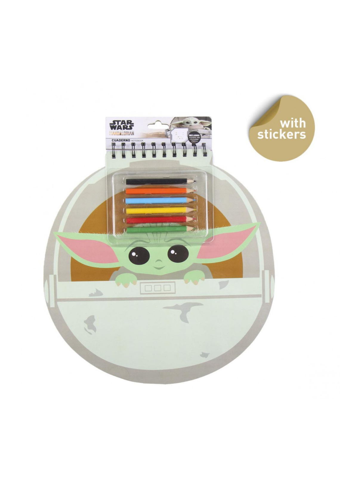 Livre de Dessins Baby Yoda The Mandalorian