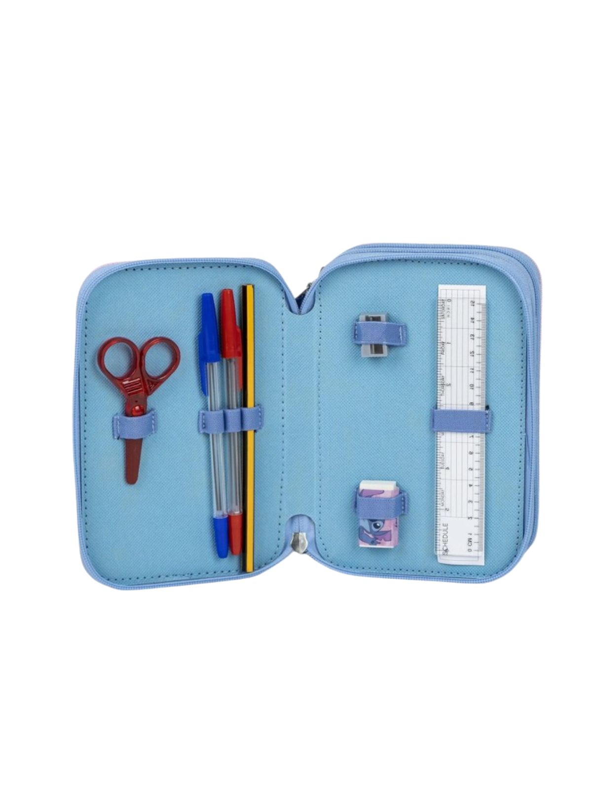 Trousse Stitch 3 compartiment Disney