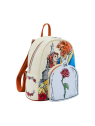 Sac à dos Couple roses La belle et la bête LOUNGEFLY