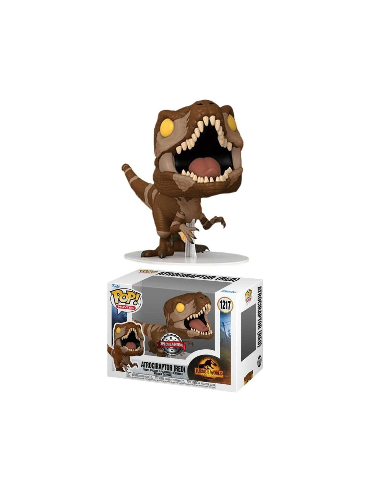 POP Atrociraptor Red n°1217 Jurassic Park