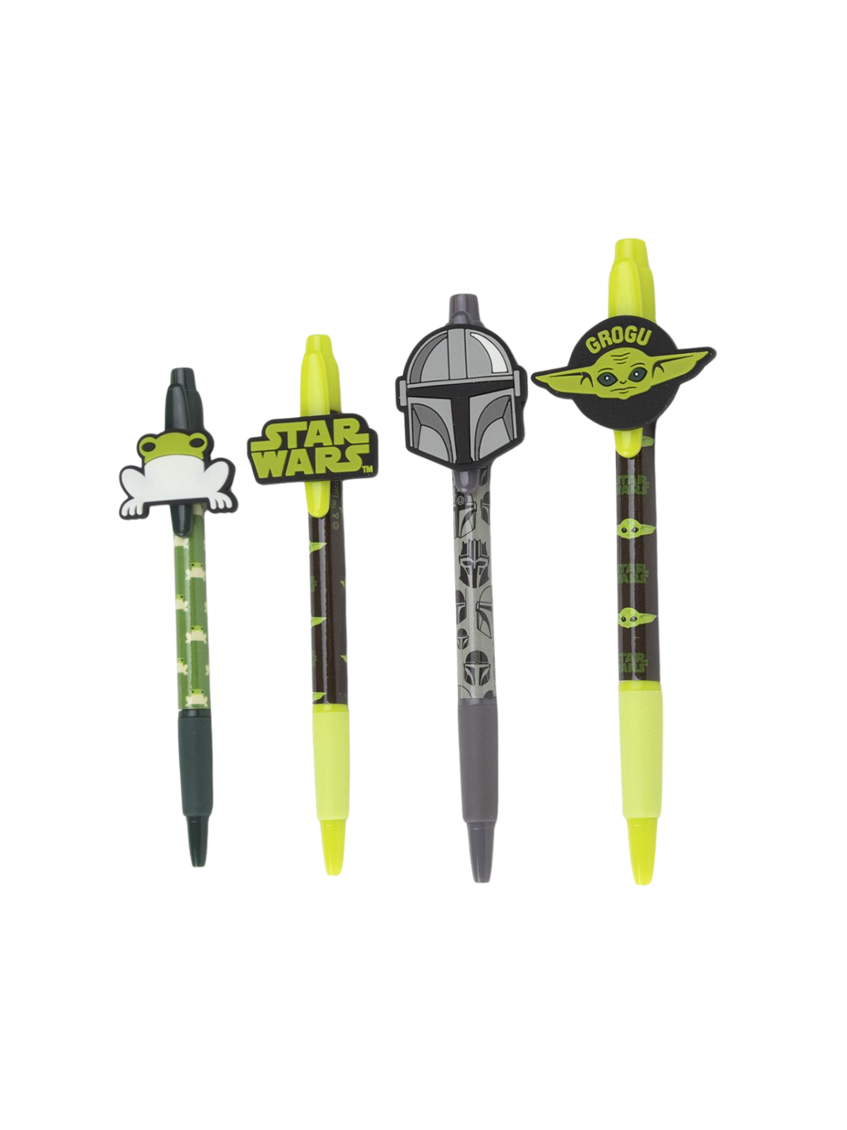 Lot de 4 Stylos Grogu The Mandalorian