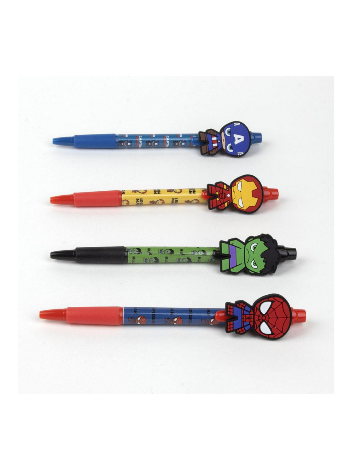 Lot de 4 Stylos MARVEL