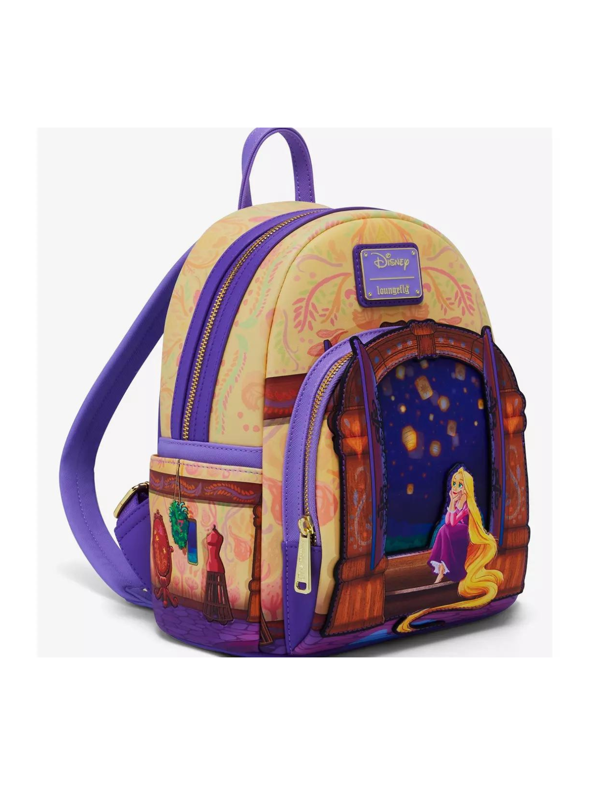 Sac à dos lenticular lantern window raiponce LOUNGEFLY