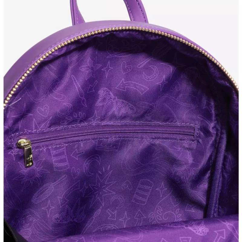 Sac à dos Purple and gold lantern Raiponce LOUNGEFLY