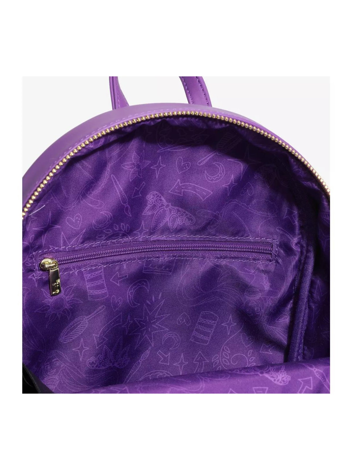 Sac à dos Purple and gold lantern Raiponce LOUNGEFLY