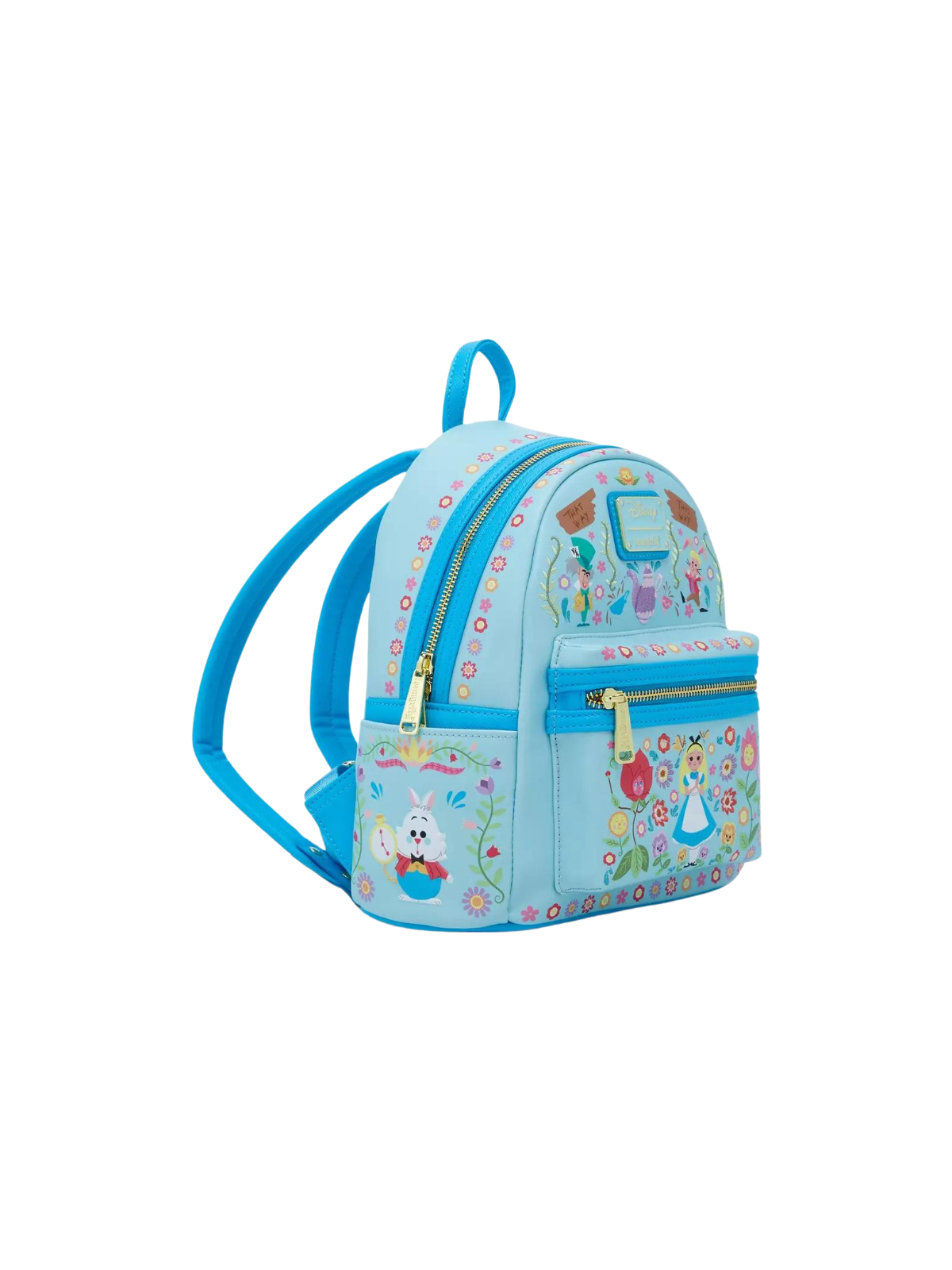 Sac à dos Flora Folk Art Alice au Pays des Merveilles Loungefly