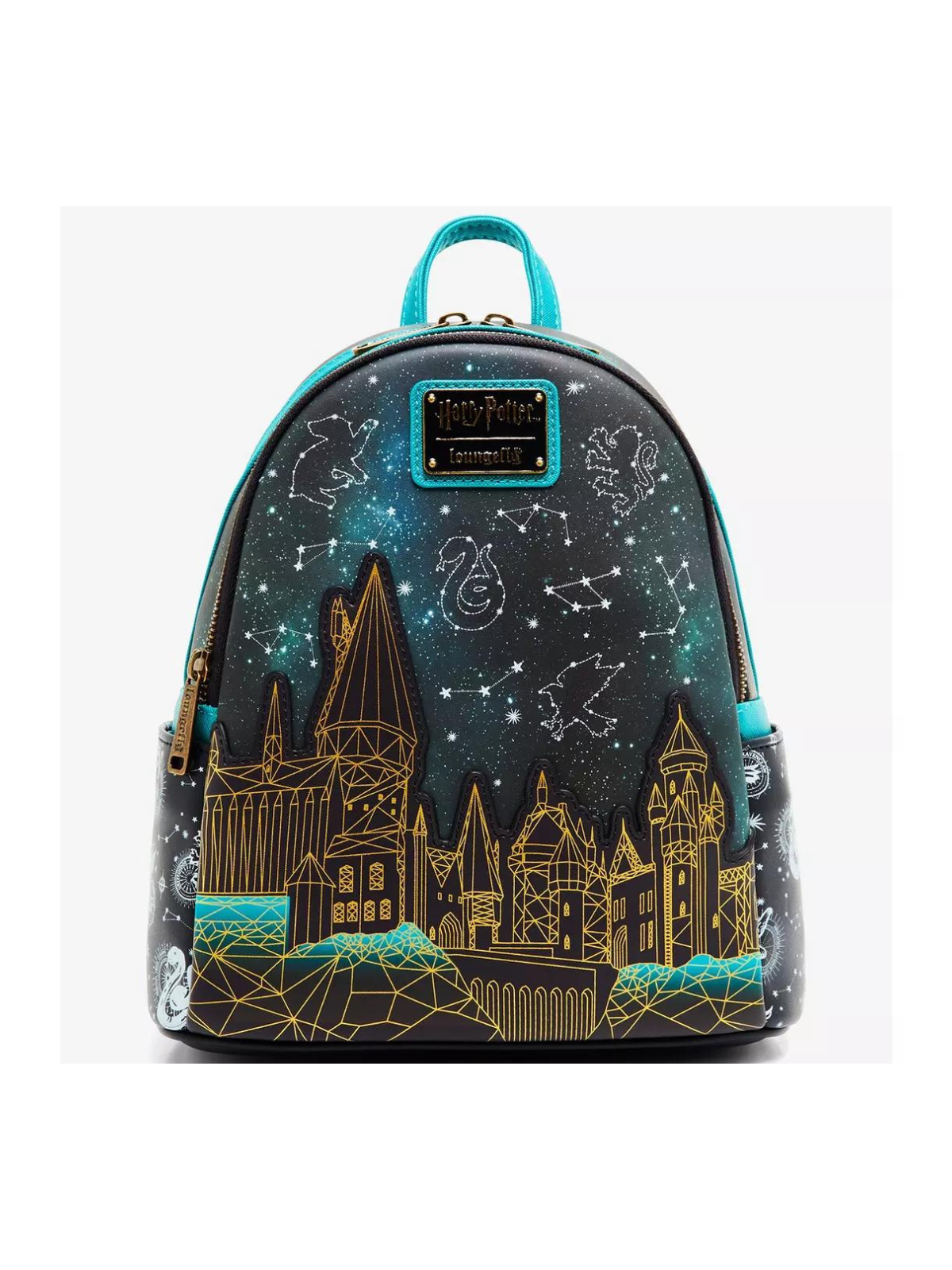Sac à dos Hogwarts castle constellations Harry potter LOUNGEFLY