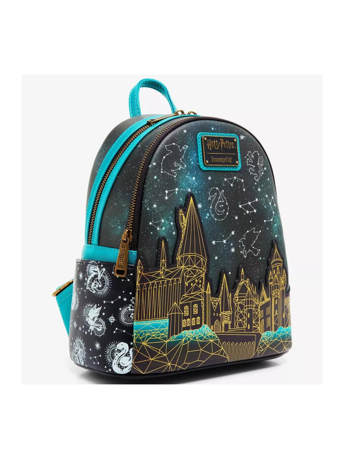 Sac à dos Hogwarts castle constellations Harry potter LOUNGEFLY