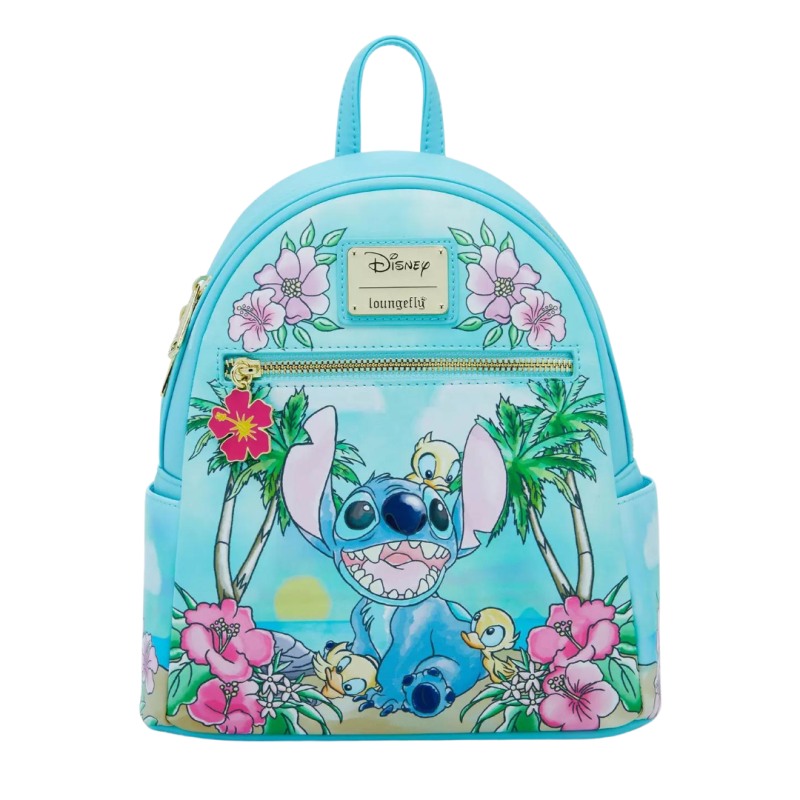 Sac à dos Ducklings Beach Lilo & Stitch Loungefly