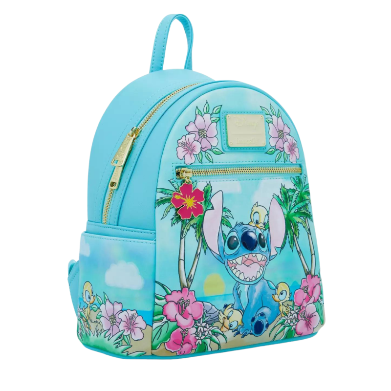 Sac à dos Ducklings Beach Lilo & Stitch Loungefly