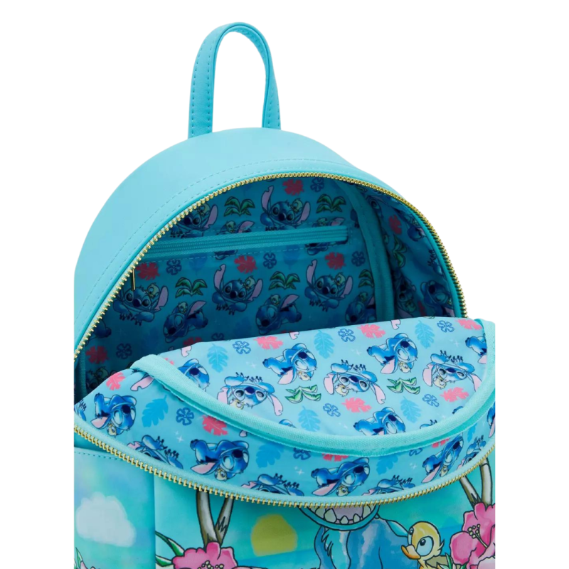 Sac à dos Ducklings Beach Lilo & Stitch Loungefly