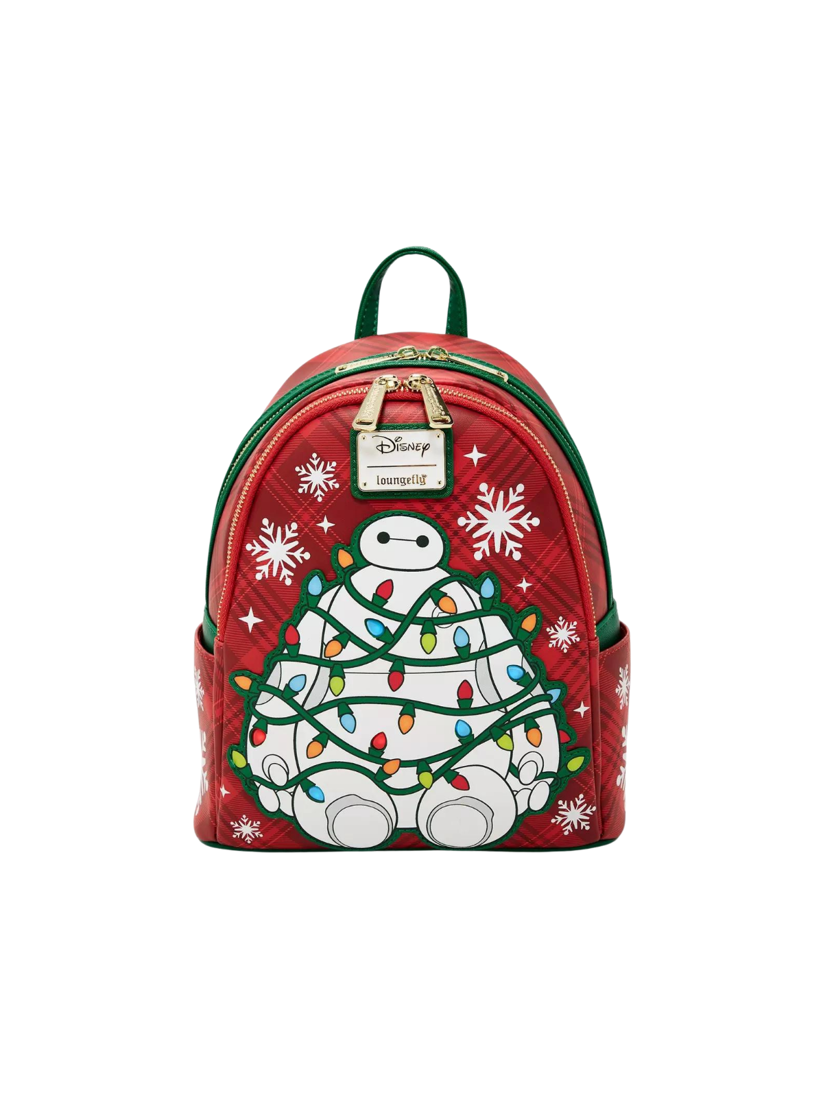 Sac à dos Baymax Holiday Plaid Light-Up Loungefly