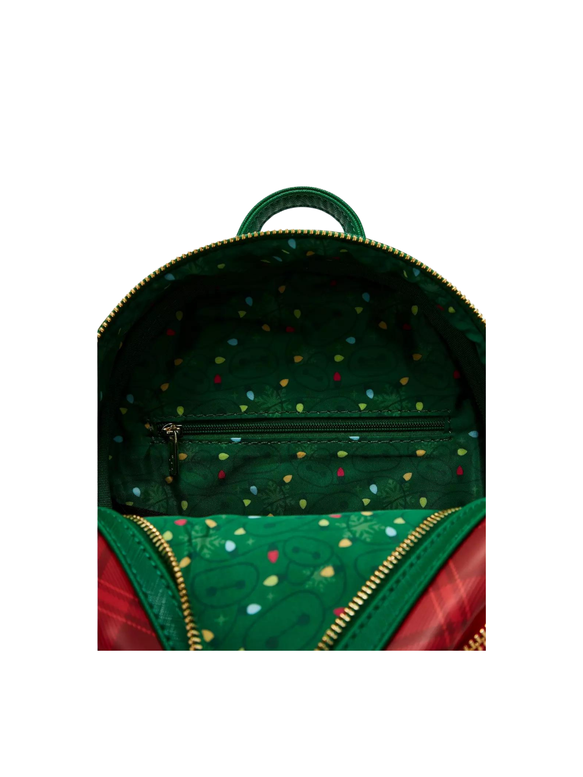 Sac à dos Baymax Holiday Plaid Light-Up Loungefly