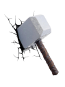 Lampe décorative 3D Marteau de Thor Marvel