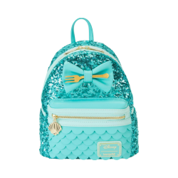 Sac à dos sequins la petite sirène LOUNGEFLY