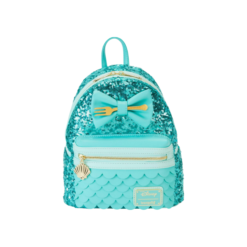Sac à dos sequins la petite sirène LOUNGEFLY
