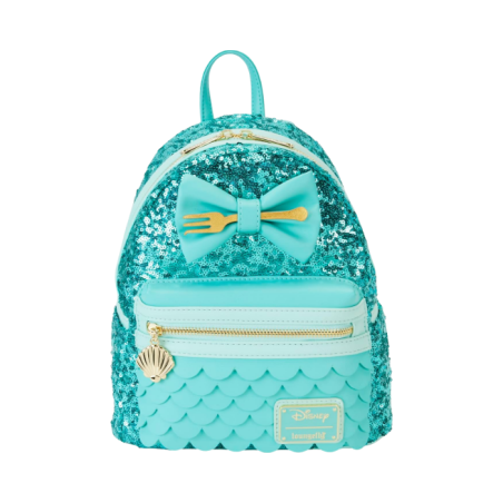 Sac à dos sequins la petite sirène LOUNGEFLY