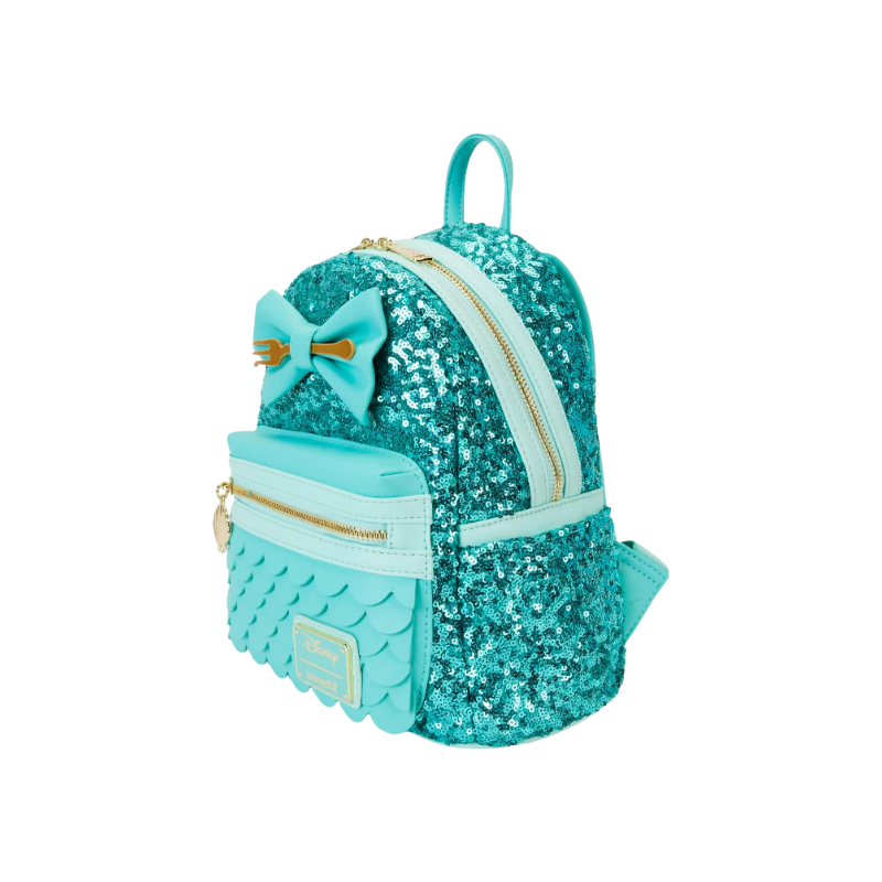 Sac à dos sequins la petite sirène LOUNGEFLY